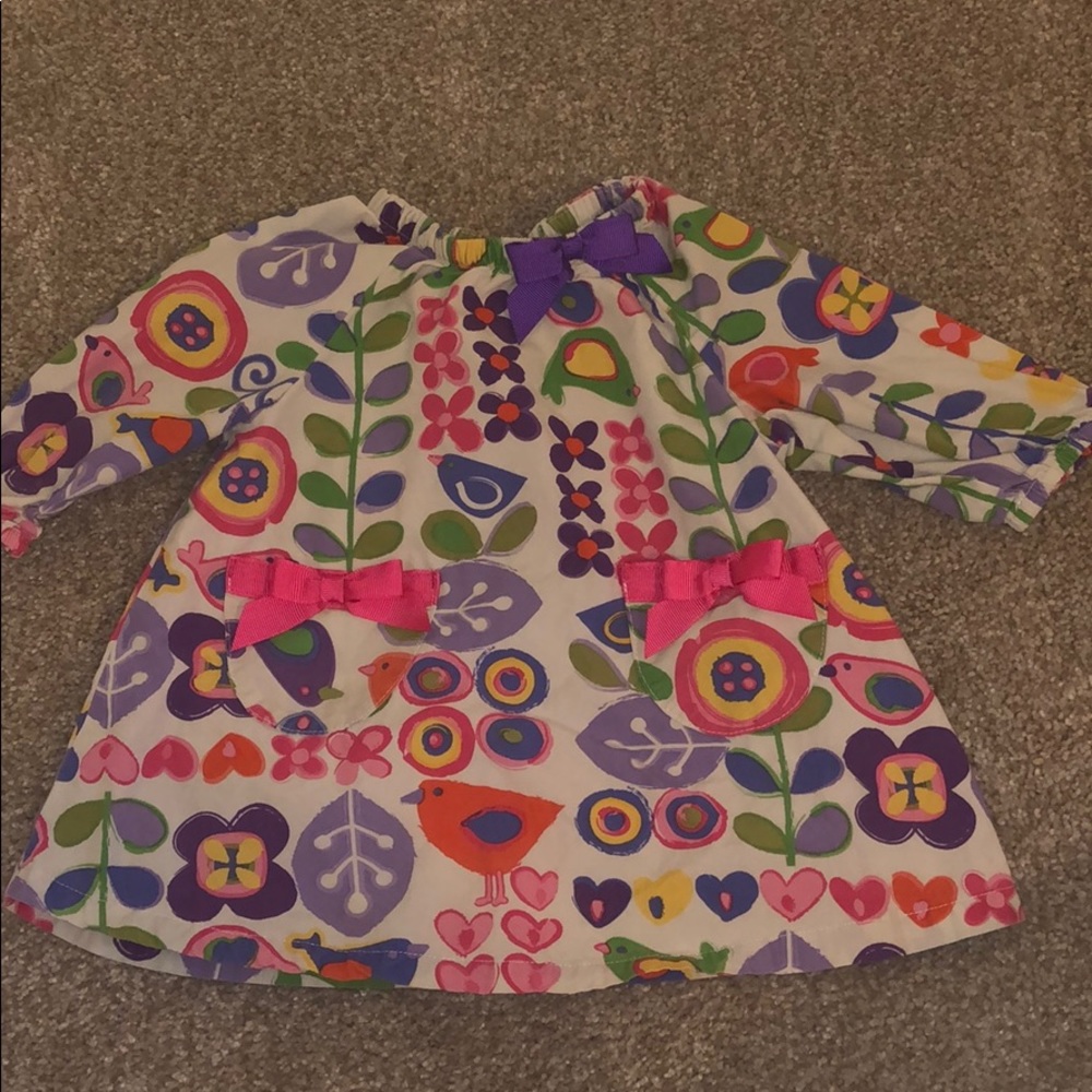 Hanna Andersson vibrant floral dress 60